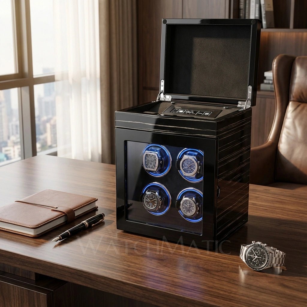 WATCHMATIC Garde Quad Watch Winder 14:350686R14411 - WatchMatic