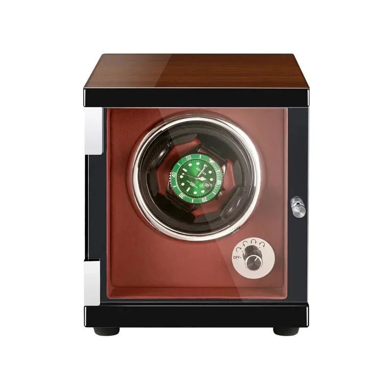 WATCHMATIC Bruno Dark Brown Luxury Watch Winder - 6 Slots 14:200000195Brown-6;5:201452367Vertical type D - WatchMatic